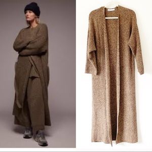 Zara Long Open Cardigan